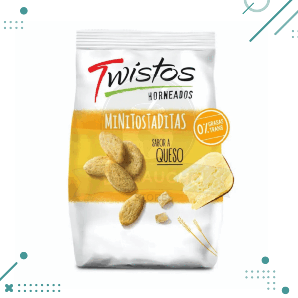 Twistos Horneados sabor queso 95gr