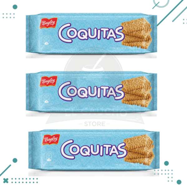 Galletitas Coquitas (157gr.) (Por 3u.) (471gr.)