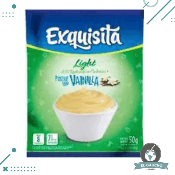 POSTRE LIGHT Exquisita VAINILLA 50gr