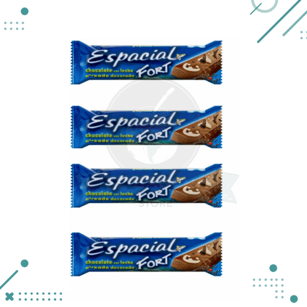 Chocolate aireado decorado Espacial Fort Felfort x 20gr (pack x 4un)(80 gr)