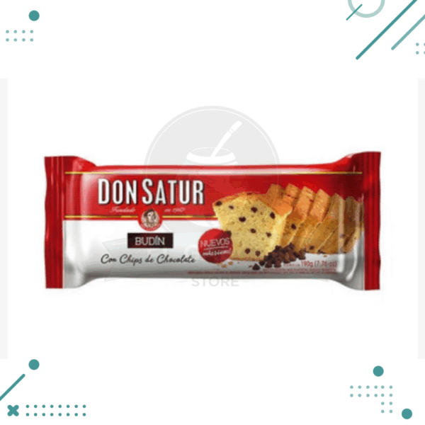 Budin Relleno con Chips de chocolate Don Satur (190gr)