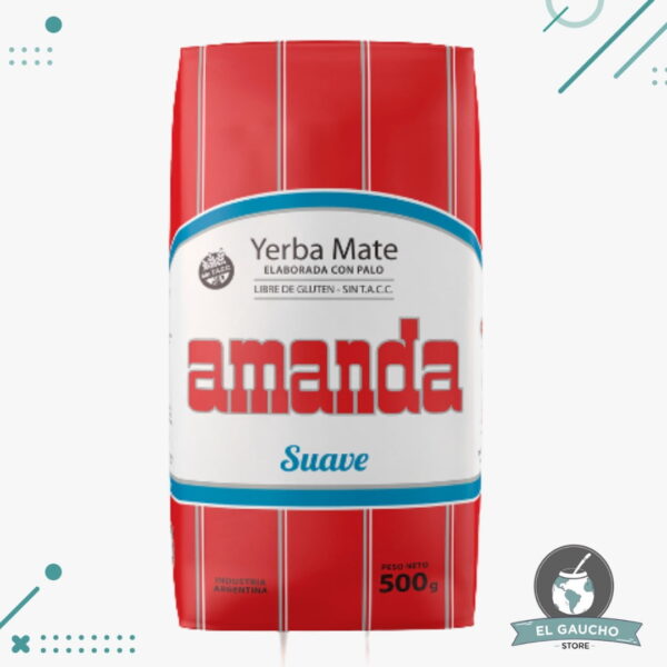 Yerba Mate Amanda SUAVE (1000gr)