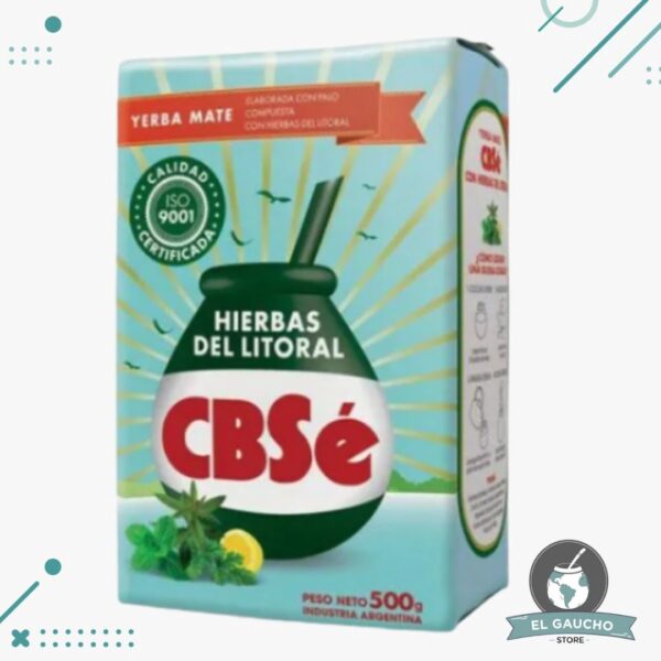 Yerba Mate CbSE HIERBAS DEL LITORAL (500gr)
