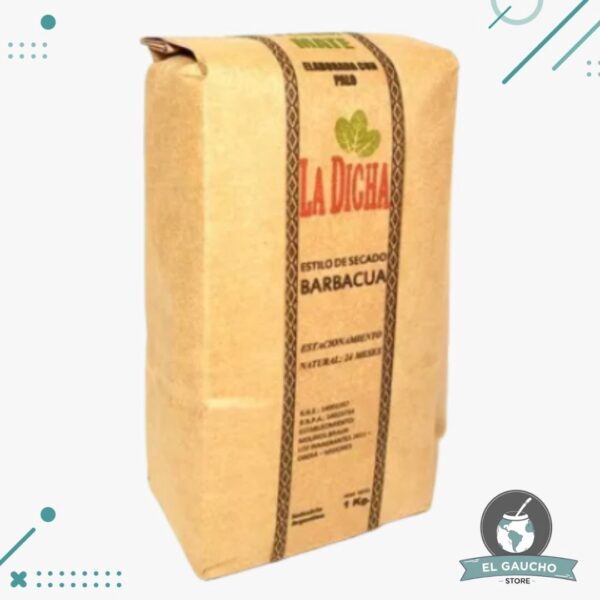 Yerba Mate La Dicha Barbacuá 1000gr