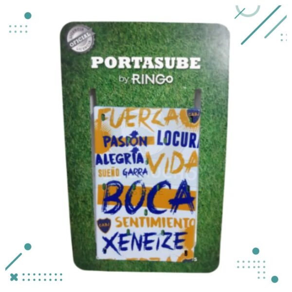 Porta Tarjeta Carnet Boca, Modelo 2