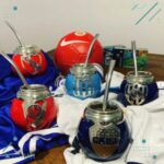 Mate MALVINAS 100% Artesanal + Bombilla de Acero Inoxidable - Imagen 2