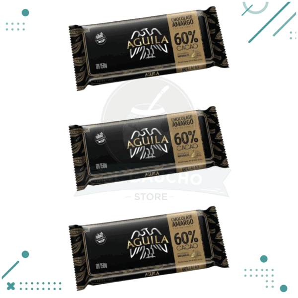 Chocolate Taza Aguila 60% Cacao Amargo (150gr) (Por 3u) (450gr)