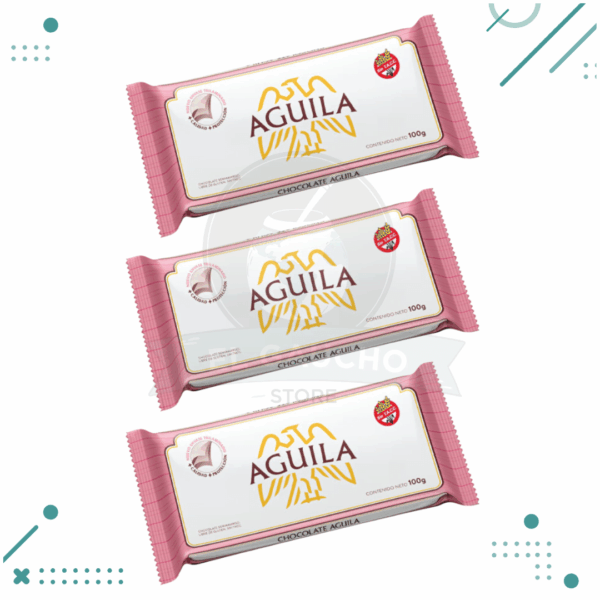 Chocolate Taza Aguila, Semiamargo (100gr) (Por 3u) (300gr)