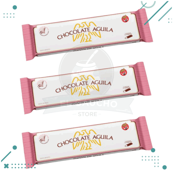 Chocolate Taza Aguila, Semiamargo (225gr.) (Por 3u.) (675gr.)