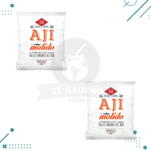 Aji molido (51) 25 gr (pack x2 un.) 50gr