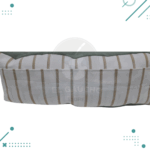 Almohadon Matero (Verde y blanco, lineas beige) - Imagen 3
