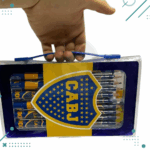 Set de arte BOCA JUNIORS, lapices - Imagen 2