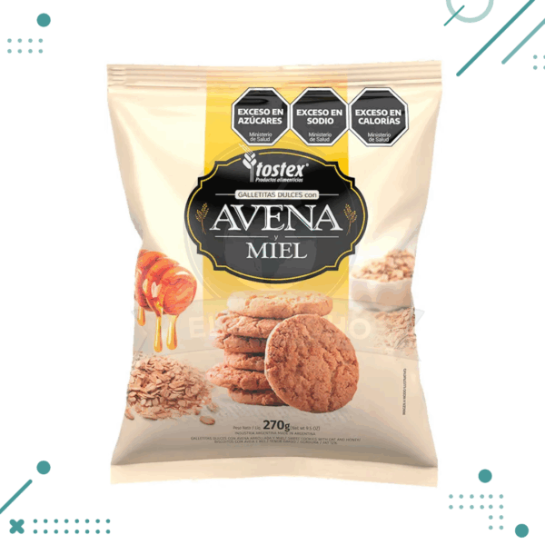 Galletitas Tostex AVENA Y MIEL 270gr
