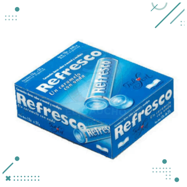 Pastilla Caramelos Pastillas Refresco Mentol y Eucalipto12 unid (324gr)