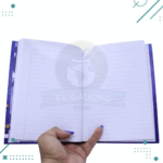 Cuaderno tapa dura BOCA JUNIORS hojas rayadas (LA BOMBONERA LATE) - Imagen 3