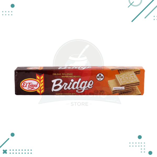 Obleas Bridge sabor chocolate 140g