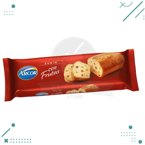 Budin ARCOR Con Frutas Navidad (215g)
