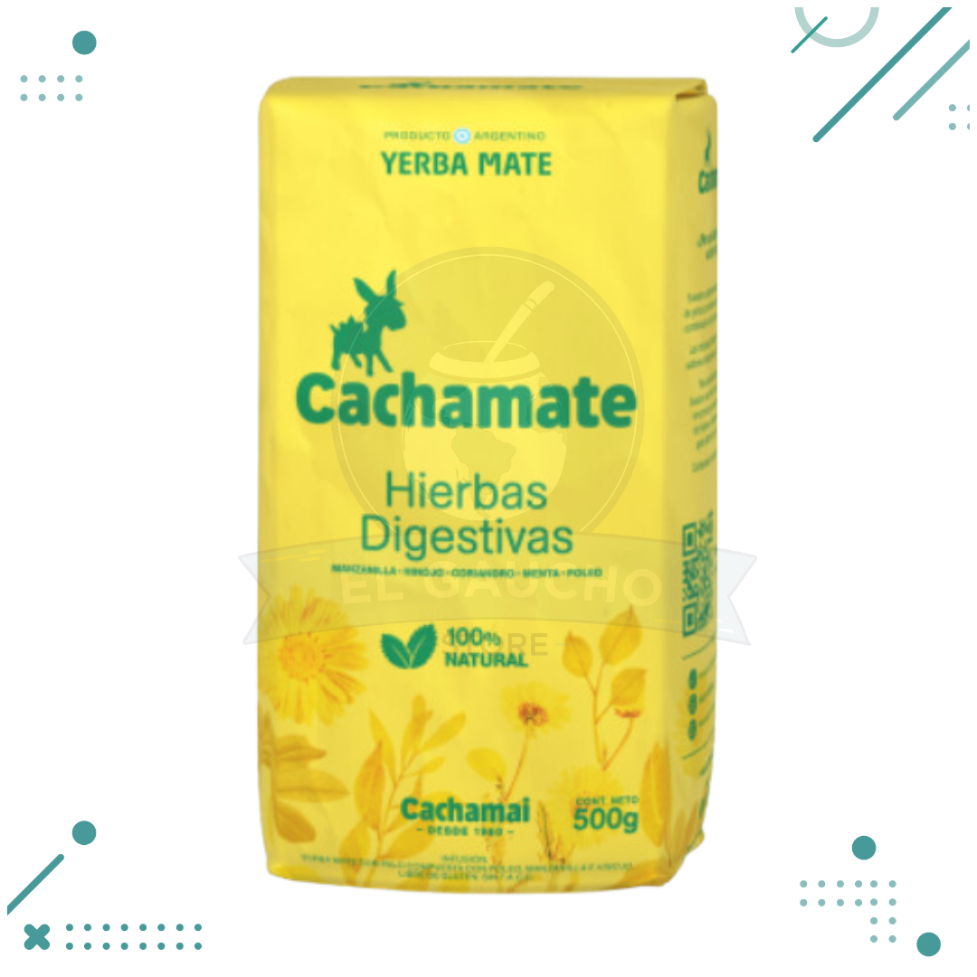 cachamate.png Yerba Mate Cachamate Amarilla (500gr) - Imagen 1