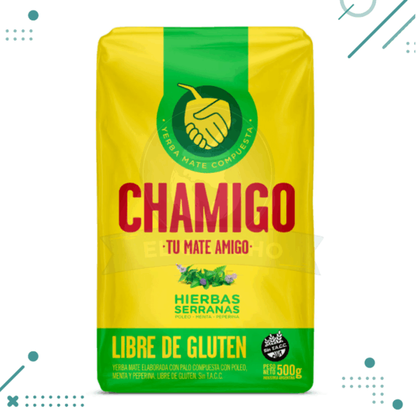 Yerba Mate Chamigo, Hierbas Serranas (500gr)