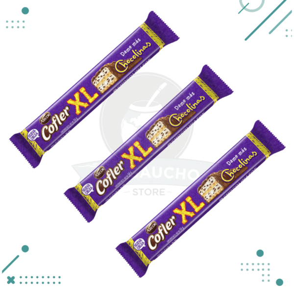 Cofler XL Chocolinas 45gr (pack x3un) 135gr