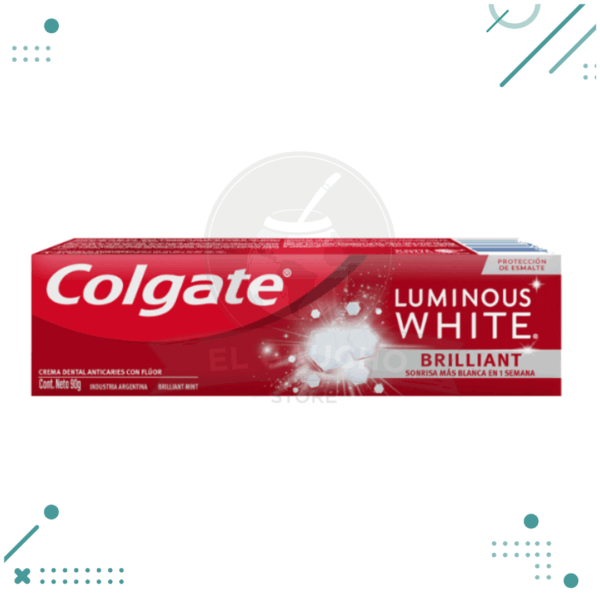 Crema Dental Colgate Luminous White Brilliant (90gr)