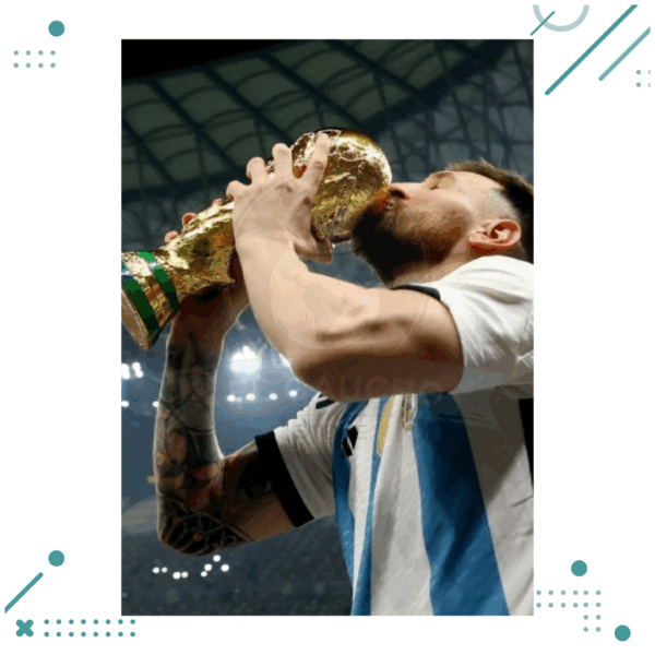 Cuaderno Messi Besando La Copa Tapa Blanda