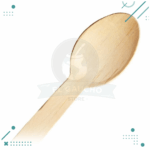 Cuchara 160x34mm de Madera Biodegradable 100 Unidades - Imagen 2
