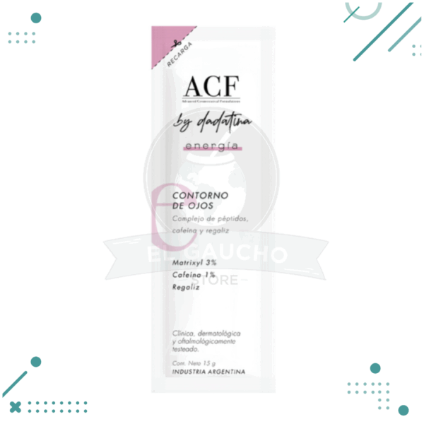 Recarga Crema Contorno De Ojos Acf By Dadatina x 15gr