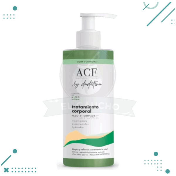Acf By Dadatina Gel De Limpieza Corporal Ducha Paso 1 250 Ml