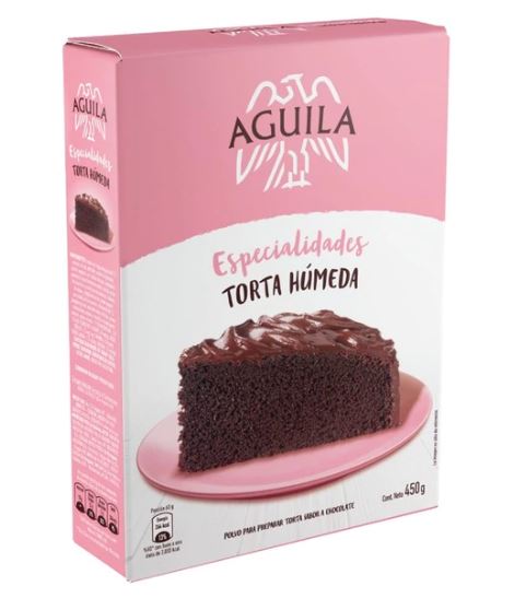 Premezcla Bizcochuelo Torta Humeda Aguila listo para preparar x 450 gr