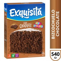 Premezcla para bizcochuelo Exquisita chocolate 450 gr
