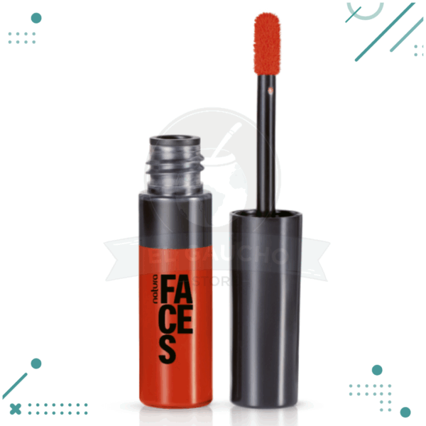 Labial Líquido Mate Larga Duración, Natura Faces, Color LARANJA SUMMER 5,5ml