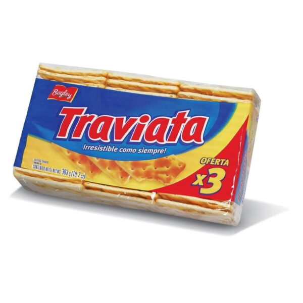 Galletitas Traviata Original (100gr.) (Pack de 3u.) (300gr.)