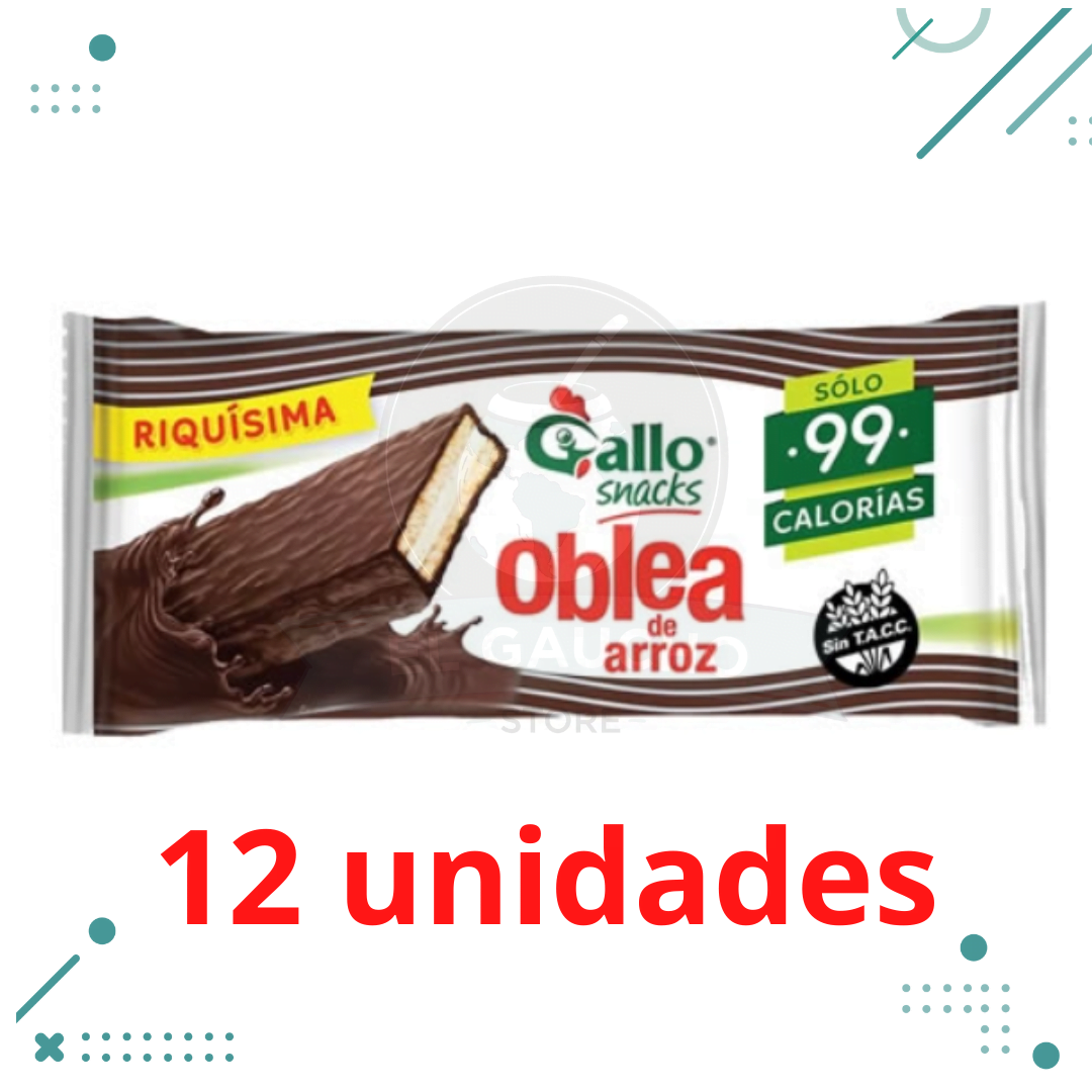 gallo.png Oblea de arroz Gallo (20gr) (Pack de 12u) (240gr) - Imagen 1
