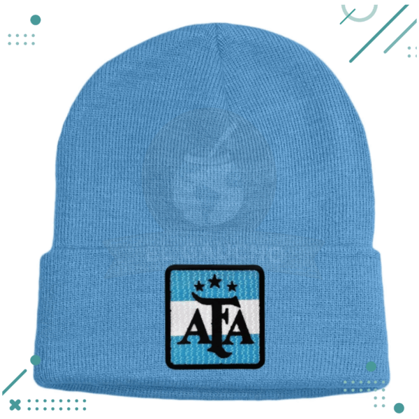 Gorro Lana AFA - CELESTE