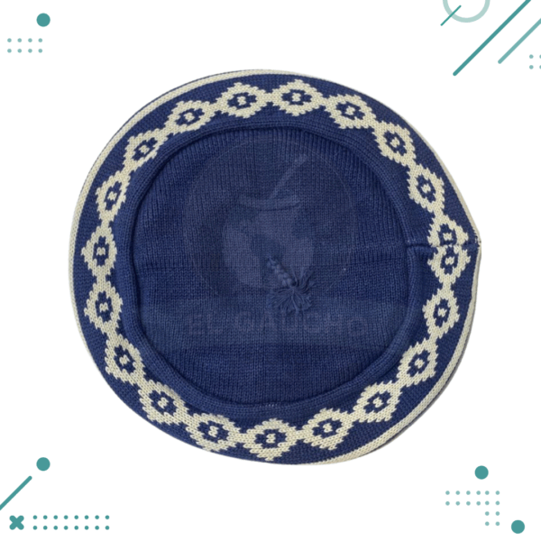 BOINA GUARDA PAMPA/GRIEGA vuelo 30cm NIÑOS COLOR AZUL