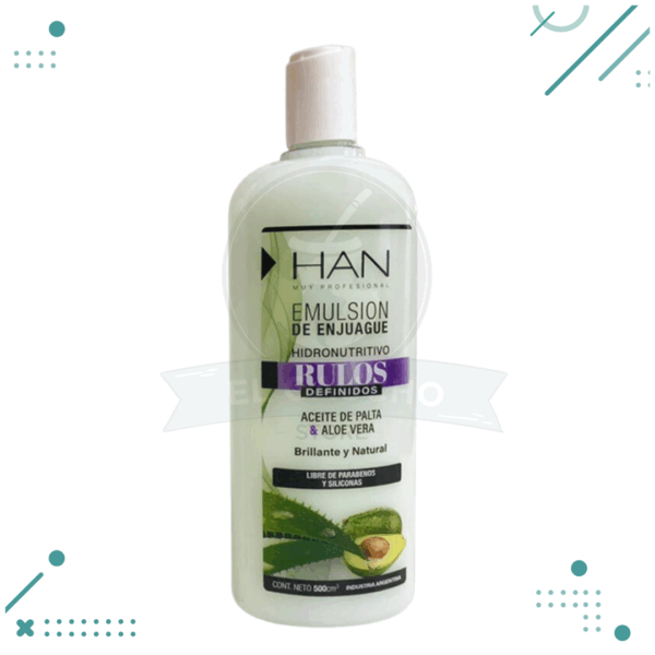 Emulsion de Enjuague Rulos Definidos, Han (500ml)