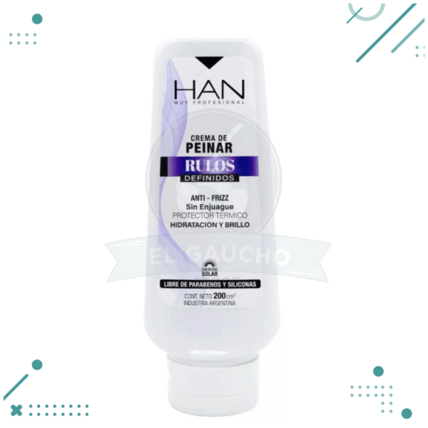 Crema De Peinar Rulos Definidos, Han (200ml)