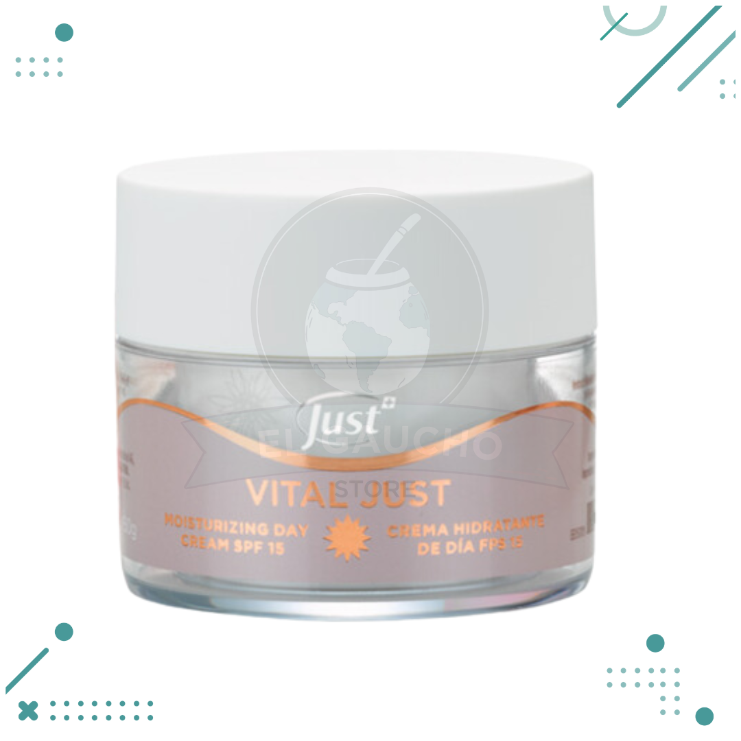jsut.png Crema Hidratante de Día FPS 15 Vital Swiss Just 50gr - Imagen 1
