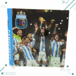 Carpeta N3 Seleccion Argentina Afa Mundial Aros MESSI CAMPEON DEL MUNDO (mod. 2)