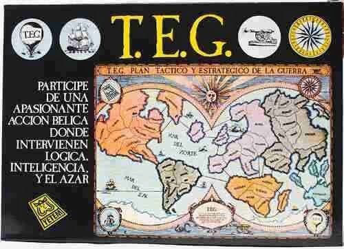 T.E.G Plan Táctico Y Estratégico De La Guerra Juego De Mesa (900gr)