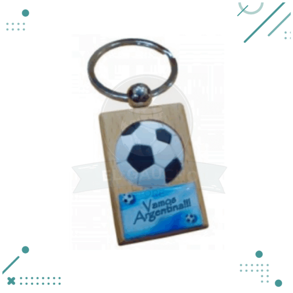 Llavero Argentina Pelota 3D