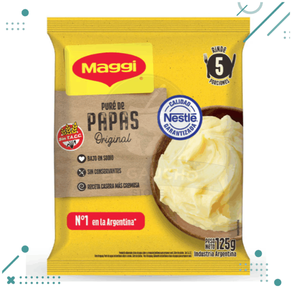 Pure de papas instantaneo MAGGI 125gr
