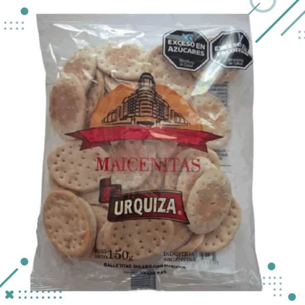 Maicenitas (galletitas dulces con maicena) 150gr