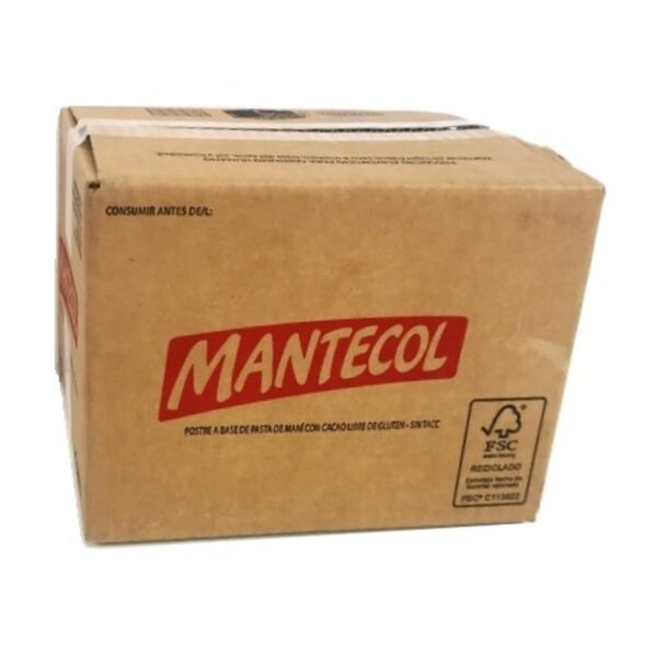 BULTO/CAJA Mantecol Clásico, Pasta de Maní con Cacao (250gr) (36 un)(9kg)