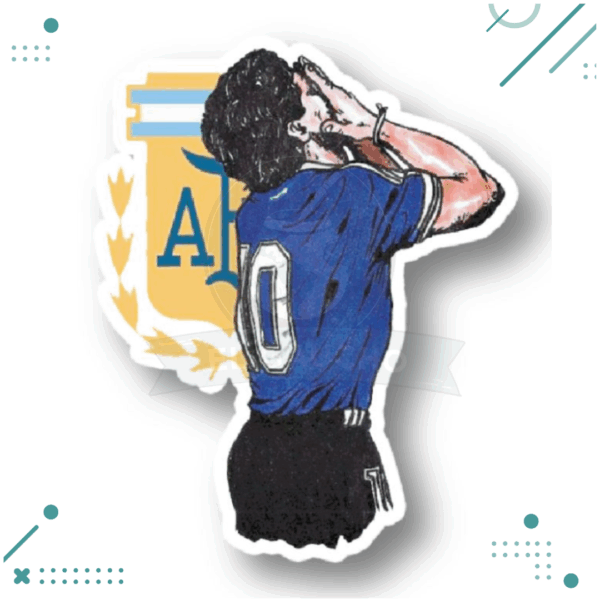 Sticker Maradona - MOD2