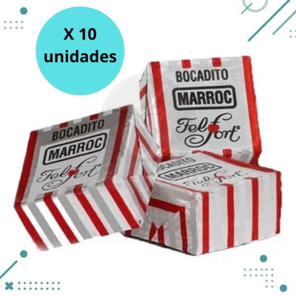Bombón Felfort Marroc 14gr (Pack x10un.) 140gr