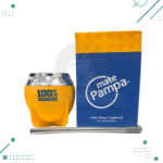 Mate Pampa Copa/bocón Boca Juniors + bombilla - Imagen 2