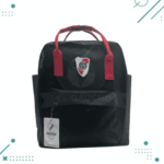 Mochila River Plate - Negra con Escudo