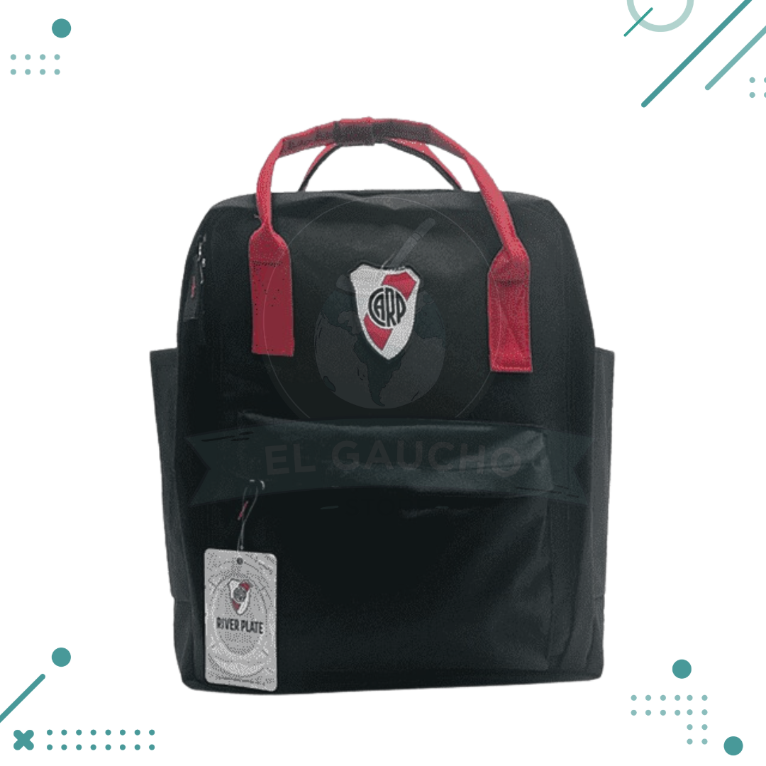 mochi-carp.png Mochila River Plate - Negra con Escudo - Imagen 1